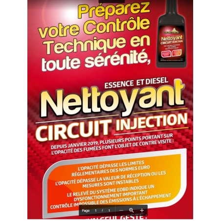 Nettoyant circuit moteur / injection Gold Eagle