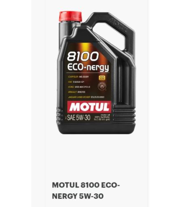 MOTUL 5W30 FORD 5 LITRES