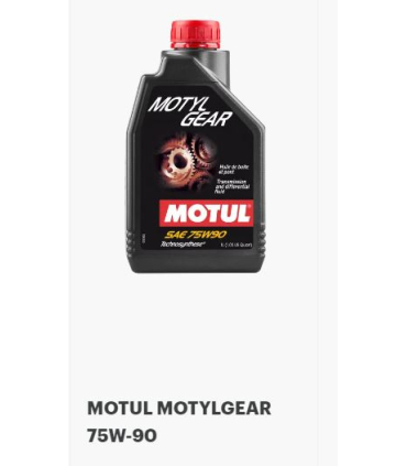 MOTUL 75W90 1 LITRE