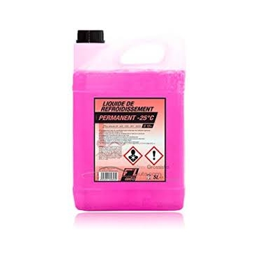 LIQUIDE DE REFROIDISSEMENT - 35 C ROSE STANDARD 5 LITRES ITEX